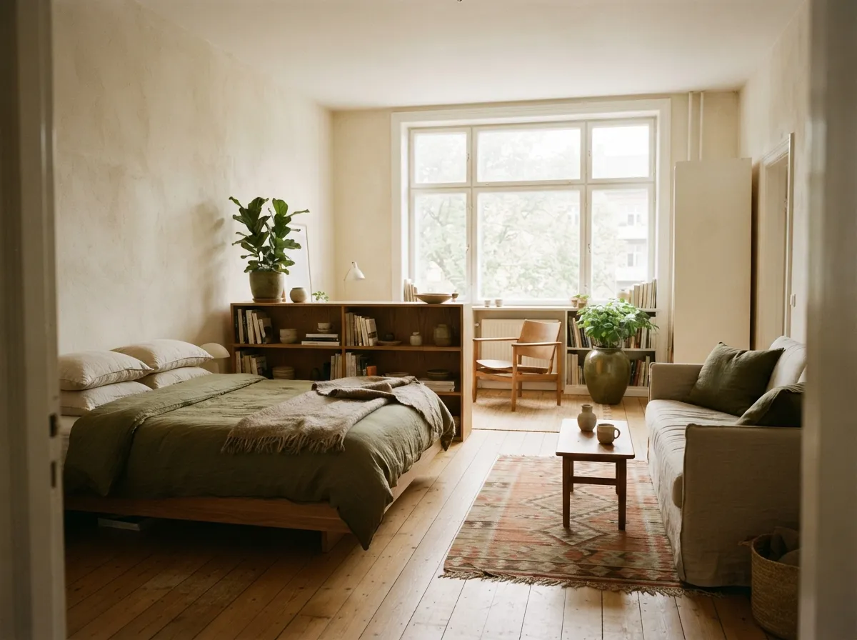 Studio & petit appartement — Canapé convertible dans un petit salon : comment je l'ai choisi pour qu'il serve vraiment (sans bouffer tout l'espace)